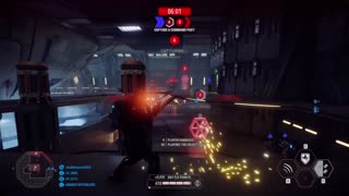 SWBF2: Instant Action Mission (Attack) Galactic Republic (Separatist Drednought) Gameplay