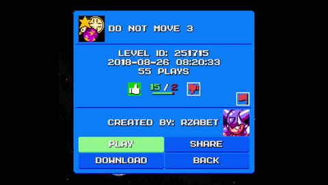 Mega Man Maker Level Highlight: "Do Not Move 3" by Rzabet