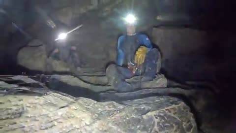 280 Foot Waterfall Rappel Deep Inside A River Cave🏞️🌀