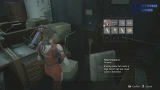 RE2R Claire Redfield Second Run Full - Police Station