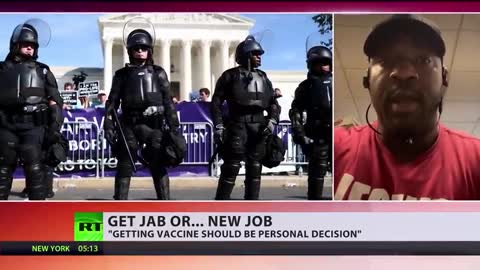 Garbage piles up in NY city as workers protest vaccine mandate.