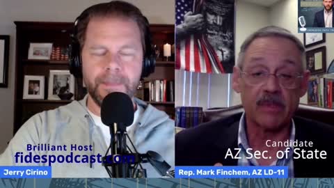 Mark Finchem, AZ Sec. of State Candidate, on the border