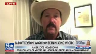 Laid Off Keystone Pipeline Worker BLASTS Biden For Relying On Foreign Oil