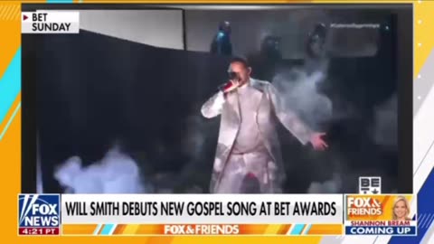 Will Smith debuts new gospel song at Bet Awards