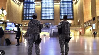 NYC SUBWAYS BRING IN NATIONAL GUARD! THEY ARE SABOTAGING CITIES TO BRING IN MARTIAL LAW!