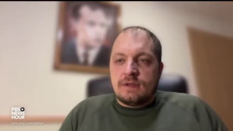 PBS censorship: Ukrainian mayor interview (censored Stepan Bandera portrait)