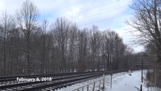 Ohio Trains of January and February, PRLX SD75, NS SD70, CSX SD60I