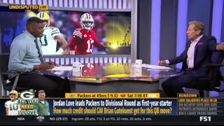 UNDISPUTED Skip Bayless reacts Jordan Love leads Packers to Divisional Round as 1st year starter