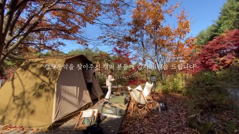 개인샤워실이 있는 5성급 캠핑장ㅣ소문대로 완벽한 캠핑장ㅣ명당사이트 공개ㅣ포천 캠프운악ㅣ단풍캠핑ㅣ캠핑ㅣcampingㅣ내셔널지오그래픽ㅣ