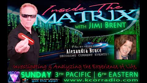 Inside The Matrix 1-10-21 with Alexandra Bruce