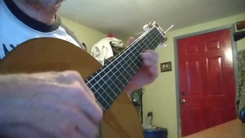 Classical guitar practice Caprichio Arabe