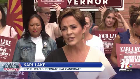 Kari Lake Gives AMAZING Victory Speech In Phoenix