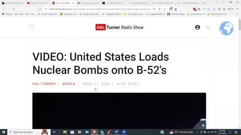U.S Allegedly loads real Nuclear Weapons onto B52s and other war news