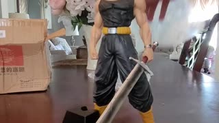 TEMU REVIEW SSJ TRUNKS WITH SWORD REVIEW