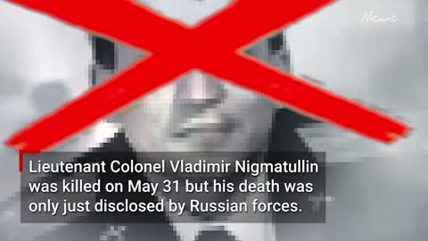 50th Russian Colonel killed in Ukraine as huge death toll exposed