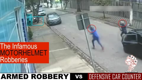 Woman protected her partner by using her car defensively against two robbers | RVFK Self-Protection