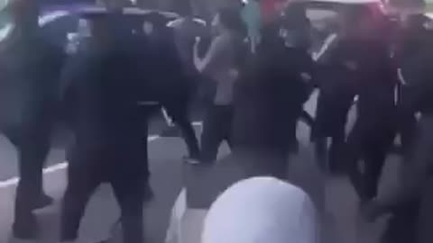 Muslim mobs are trying to lynch people driving past in there cars in part of the uk