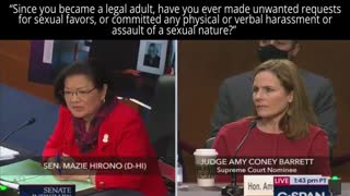 Sen. Hirono Asks Amy Coney Barrett If She's Ever Sexually Assaulted Anyone
