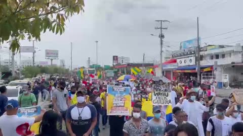 Marcha del 28 de abril en Cartagena