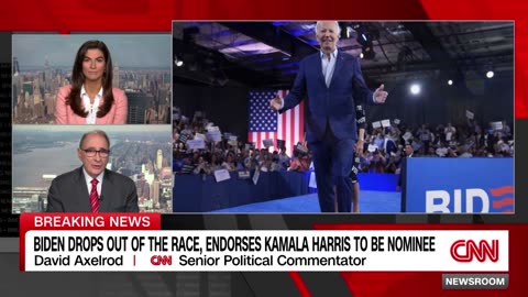 'The party took a step forward today’ : Axelrod reacts to Biden dropping out of race| U.S. NEWS ✅