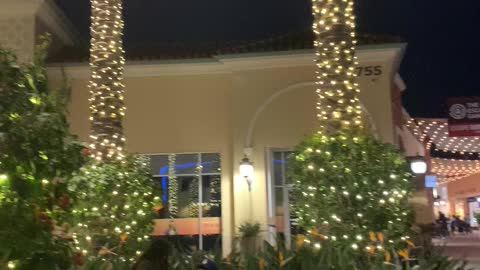 Christmas lights in Irvine