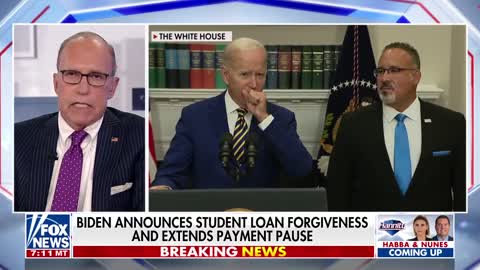 Larry Kudlow: The Dems are trying to bolster Biden's poll numbers with this move