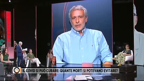 Intervento del Prof Frajese a Fuori dal coro di Rete4