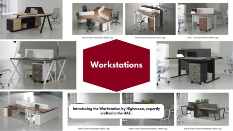 Discover Top-Quality Office Furniture at Highmoon Office Furniture - Leading Manufacturer Dubai, UAE