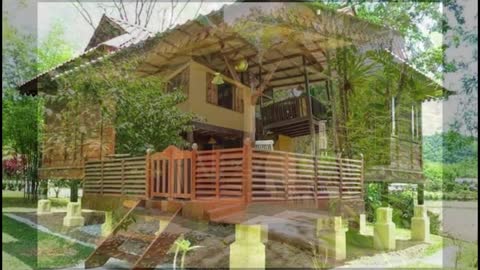 Wooden House Ideas, Resort Style, Beautiful With Nature in Philippines.