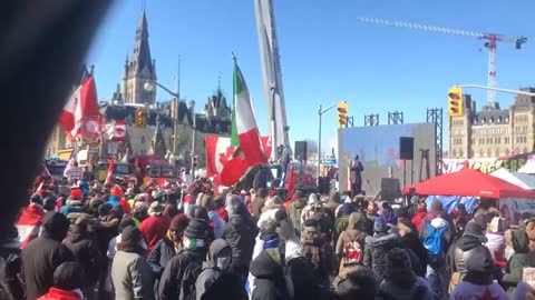 Freedom Convoy 2022 | Live From the Protest Sunday Morning Ottawa (Feb 13,2022)