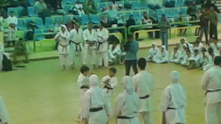 Karate Match Small children