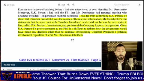 Trump FBI BOMBSHELL! The FBI Wished Was Never Filed Just Burnt Down Everything!