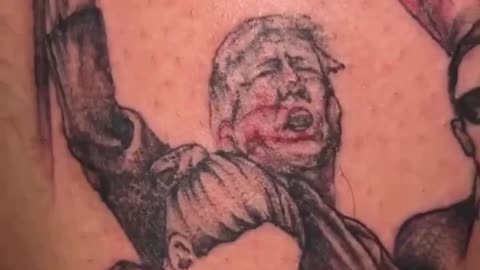 Trump Assassination's Tattoo goes Viral …