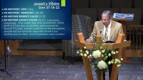 Joseph's Villains Pt. 2 | Dr Barry Rumsey | Sunday Evening Worship 8.4.2024