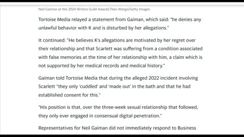 Neil Gaiman Sexual Assault Allegations
