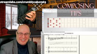 Composing for Classical Guitar Daily Tips: Whole Tone Scale in C Patterns 1 and 2