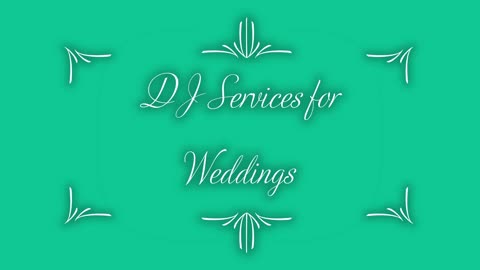 DJ Sweet: wedding music services in New England and New York