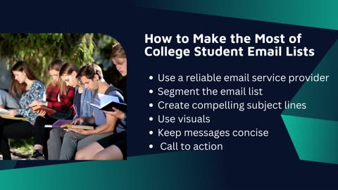 Why College Student Email Lists Are Essential for Campus Organizations