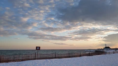 Kew Beach in East York , Toronto, Canada