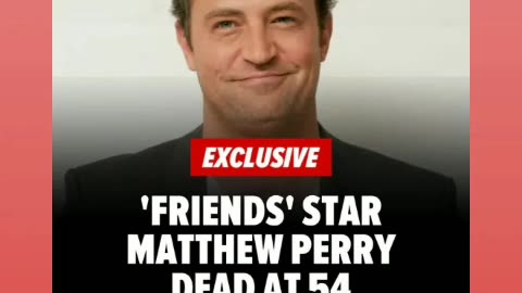 rip matthew perry 11/3/23