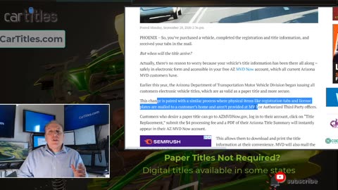 The Shift to Electronic Vehicle Titles: What You Need to Know