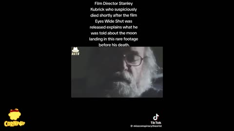 Tom Mayk as Stanley Kubrick for movie