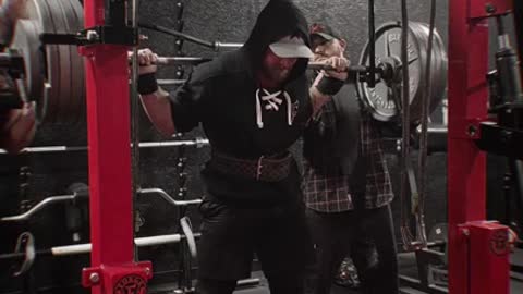 MAN GETS EMOTIONAL AFTER BREAKING HIS SQUAT RECORD.