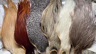 Fly Tying Class Lesson #8 Dry Fly Rooster Capes