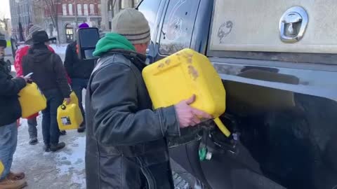No Shortage Of Fuel For Truckers In Ottawa