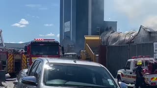 Fire rages at Parow factory