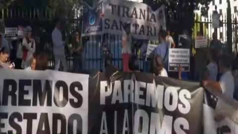 Terra SOS-tenible Manifestación "Paremos al Estado, Paremos a la OMS" Madrid 24 Sept.2022 (Vídeo 5)