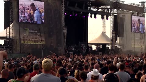 Breaking Benjamin Blow Me Away LIVE - Carolina Rebellion 2016