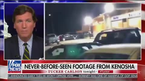 Tucker Carlson airs “never-before-seen” footage of Kyle Rittenhouse Shooting Incident