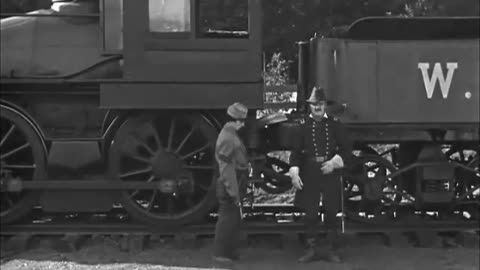 "The General" (1926) starring Buster Keaton....